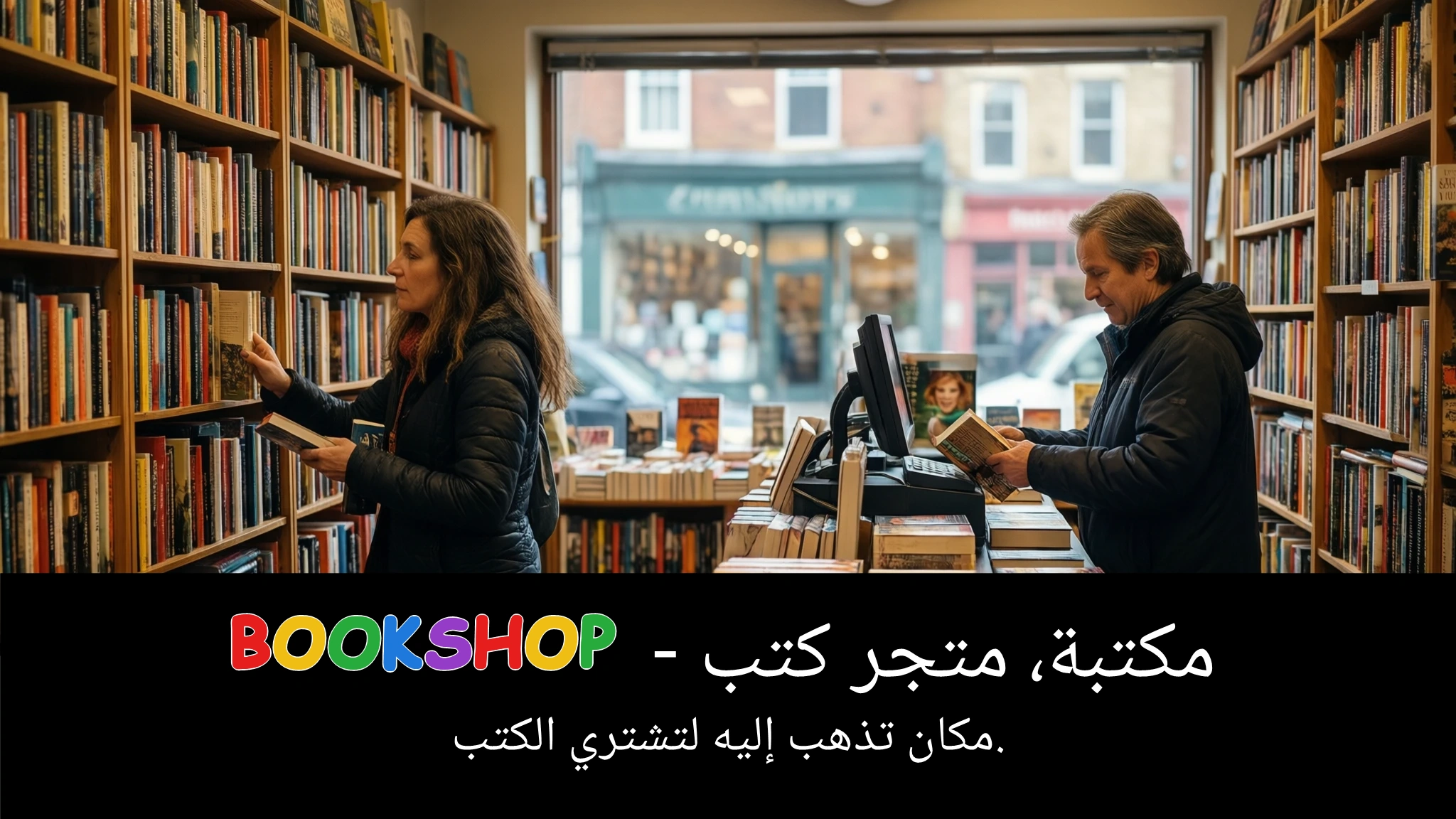 Arabic Illustration for bookshop